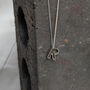 Personalised Silver Initial Letter Charm Necklace, thumbnail 10 of 12