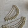 Kundan Gold Plated Pearl Ear Chains/Kaan Chain, thumbnail 1 of 3