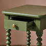 Harlow Bedside Table In Olive, thumbnail 5 of 5