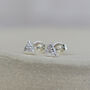 Sterling Silver Mini Triangle Studs, thumbnail 2 of 8