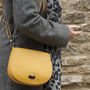 Leather Colourful Saddlebag Handbag, thumbnail 2 of 8