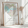 Welcome To The World Personalised Map Print New Baby Gift, thumbnail 6 of 11