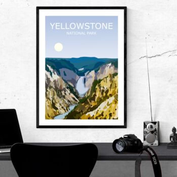 Yellowstone National Park Art Print, 3 of 4