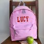 Personalised Appliqué Name Bag In Assorted Colours, thumbnail 9 of 11