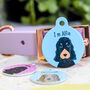 Cocker Spaniel Personalised Illustrated Dog ID Name Tag, thumbnail 8 of 12