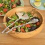 Oak Leaf And Ginkgo Leaf Pewter Salad Servers, thumbnail 1 of 6