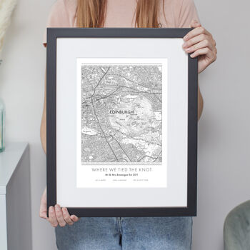 Our Favourite UK Location Personalised Map Print, 6 of 9