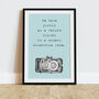 Photography Quote Print, thumbnail 1 of 9