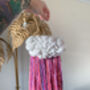 Personalised Mixed Fringe Cloud Wall Hanging, thumbnail 2 of 9