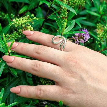 Musical Note Sterling Silver Ring, 2 of 5