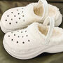 Lined Fluffy Crocs, thumbnail 1 of 4