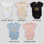 Organic Cotton Funny Baby Sleepsuits, thumbnail 5 of 6