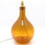 Recycled Glass Bottle Lamp | 49cm | Six Colours, thumbnail 4 of 6