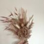 Blush Hydrangea Dried Flower Posy With Jar, thumbnail 5 of 10