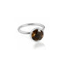 Desert Sand Quartz Ring In Sterling Silver, thumbnail 4 of 5