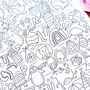 Alphabet Giant Colouring Activity Poster, thumbnail 2 of 9