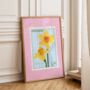Narcissus | Daffodil Floral Stamp Print, thumbnail 2 of 5