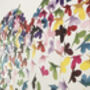 Large Feature Wall Butterfly Kaleidoscope Heart Print, thumbnail 6 of 6