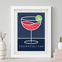 Cosmopolitan Cocktail Drink Art, thumbnail 2 of 4