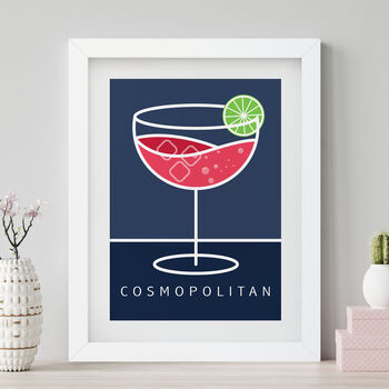 Cosmopolitan Cocktail Drink Art, 2 of 4