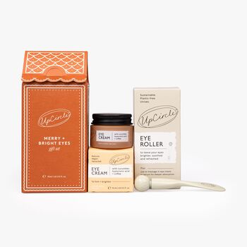 Merry + Bright Eyes Christmas Gift Set | Eye Cream + Eye Roller, 10 of 12