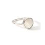Sterling Silver Mother Of Pearl Ring, thumbnail 2 of 4