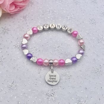 Personalised Great Granddaughter Bracelet, 12 of 12