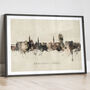 Broughty Ferry Skyline Cityscape Art Print, thumbnail 12 of 12