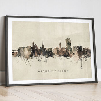 Broughty Ferry Skyline Cityscape Art Print, 12 of 12