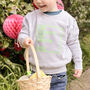 'The Greatest Egg Hunter' Children's Jumper Sweatshirt, thumbnail 1 of 9
