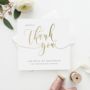 Thank You For Being My Bridesmaid Card | Gold Effect, thumbnail 1 of 2