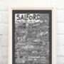 Salford Landmarks Print, thumbnail 6 of 10