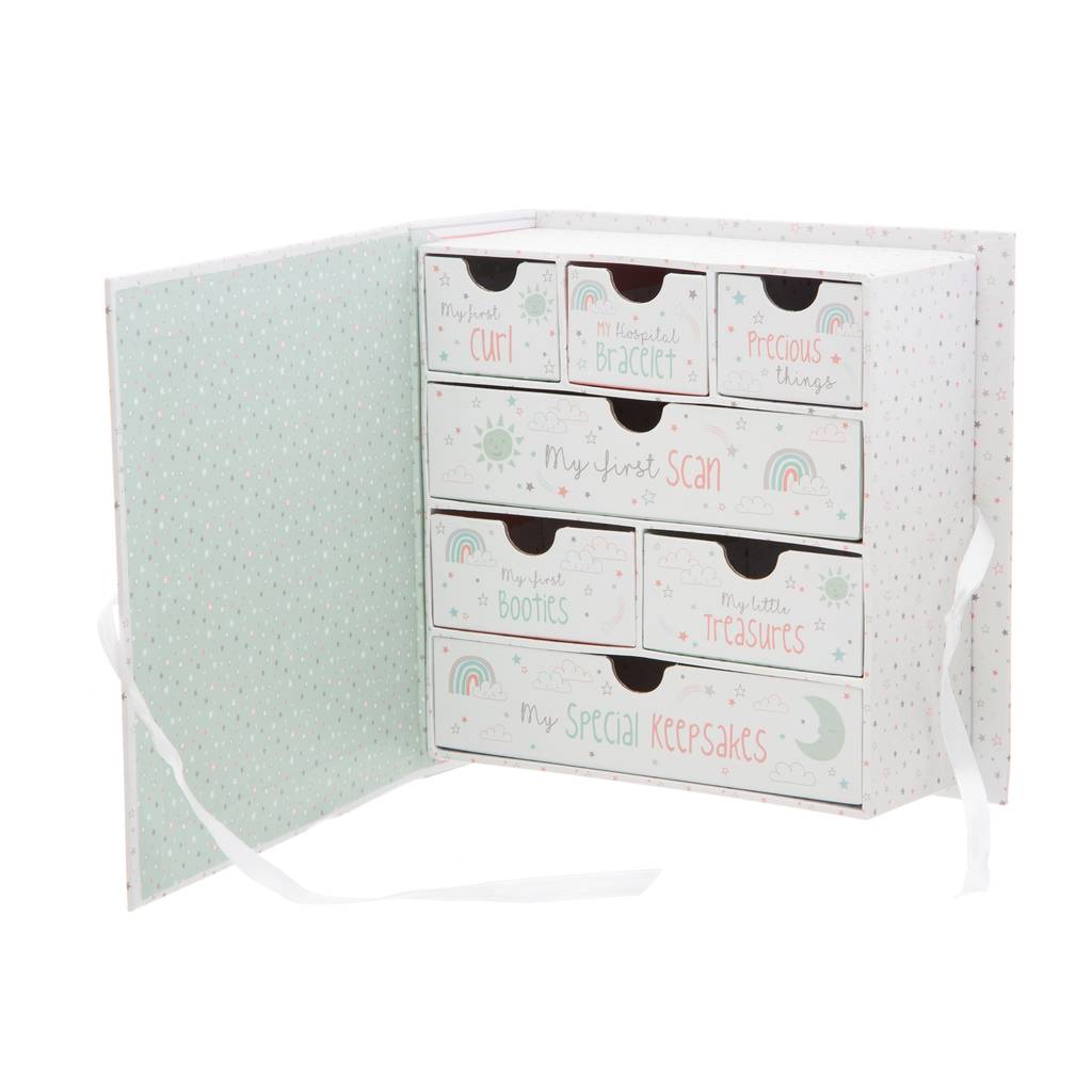 first year baby keepsake box by posh totty designs interiors