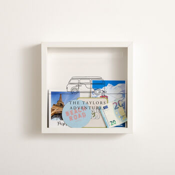 Personalised Travel Memory Frame Campervan, 8 of 10