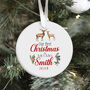 Personalised Mr. And Mrs. Ceramic Ornament Gift, thumbnail 7 of 7