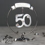 Personalised 50th Birthday Crystocraft Ornament, thumbnail 2 of 3