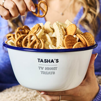 Personalised Tv Treats Snack Bowl, 3 of 4