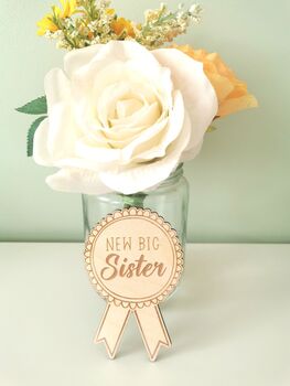 New Big Sister Badge Gift Set, 6 of 9