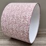 Swinley Blush Pink Damask Patterned Drum Lampshades, thumbnail 2 of 8