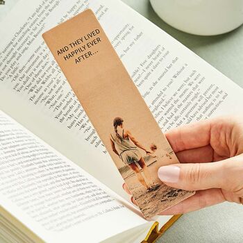 Personalised Photo Bookmark With Message, 2 of 6