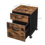 Industrial Brown File Cabinet With Two Drawers, thumbnail 7 of 7