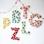 Polka Dot Custom Decorative Letter, thumbnail 2 of 7