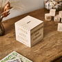 Personalised Christening Wooden Money Box, thumbnail 3 of 8