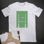 Organic Cotton Rugby Lover Graphic Tee, thumbnail 1 of 6