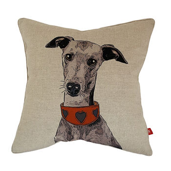 Italian Greyhound Feature Cushion, 4 of 6