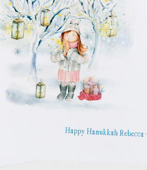 Hanukkah Card For Girls Chanukah ..Han07, 4 of 11