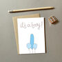 It's A Boy Greeting Card, thumbnail 2 of 2