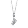 Takeaway Coffee Cup Charm Necklace, Sterling Silver Or 18ct Gold Plated, thumbnail 7 of 11
