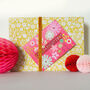 Mini Floral Congratulations Card, thumbnail 4 of 5