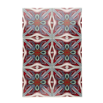 ‘The Full Victorian’ Art Deco Tile, 3 of 9